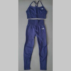 ICANIWILL ICIW Matching Navy Blue Set